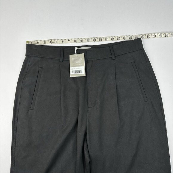 Everlane Women's NWT‎ Black The Way-High Drape Minimalist Pant 16/W37/L31.5 - Picture 9 of 13